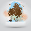 Tropical in Paper Slit
