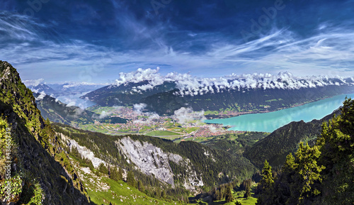 Photo: Interlaken von der Schynige Platte Interlaken von der Schynige Platte