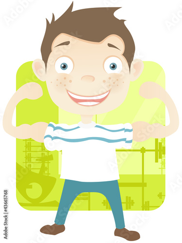 Vector: Cute Teenager Cute Teenager
