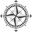 Old wind rose