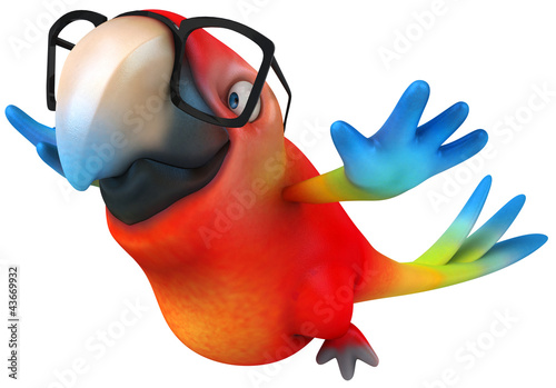 Illustration: Fun parrot Fun parrot