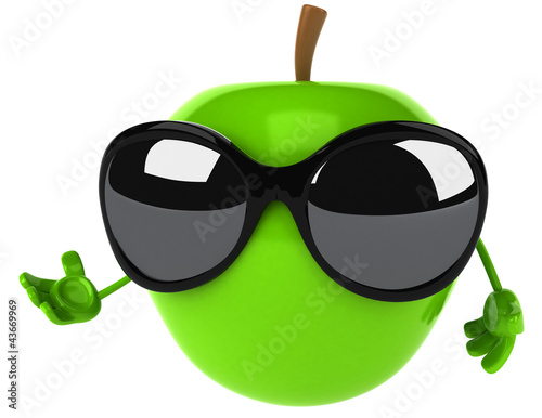 Illustration: Fun apple Fun apple
