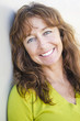 Photo: happy smiling mature woman. happy smiling mature woman.