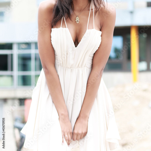 Photo: weißes Kleid weißes Kleid