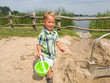 Foto: Kleinkind am Strand Kleinkind am Strand