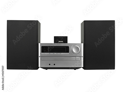 Photo: digital usb ,Tuner, cd player- clipping path digital usb ,Tuner, cd player- clipping path