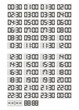 Digitaluhr 3