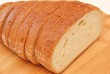 pane toscano tagliato a fette