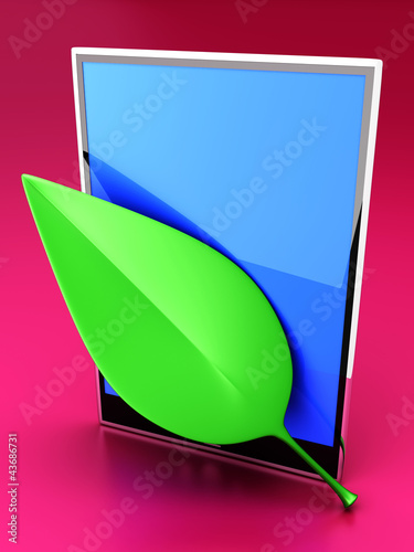 Illustration: Öko Tablet PC Öko Tablet PC