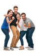 group of the high school students