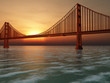 Golden Gate Bridge Illustration