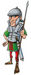 Cartoon Roman Legionary