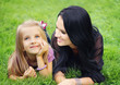 Photo: Happy mother and daughter portrait Happy mother and daughter portrait
