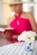 Photo: Lady and book Lady and book