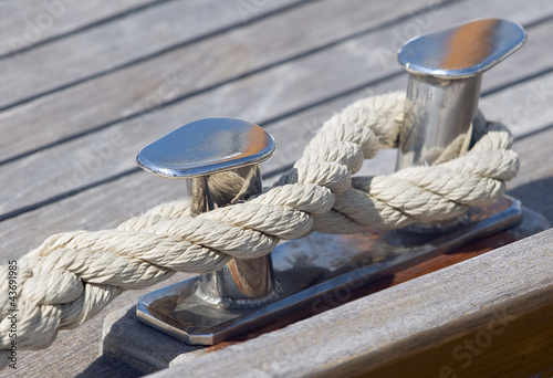 Photo: Moored boat Moored boat