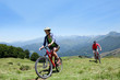 Couple Riding Bicycles In The ... Couple Riding Bicycles In The ...