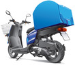 scooter for delivery goods