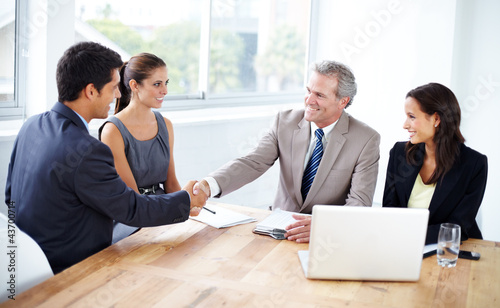 Photo: It's great doing business with you! It's great doing business with you!