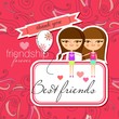 Greeting card design (vector version)