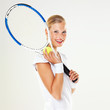 Ready to hit the court