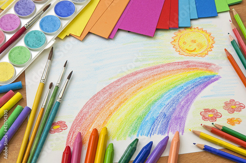 Photo: Child's drawing Child's drawing