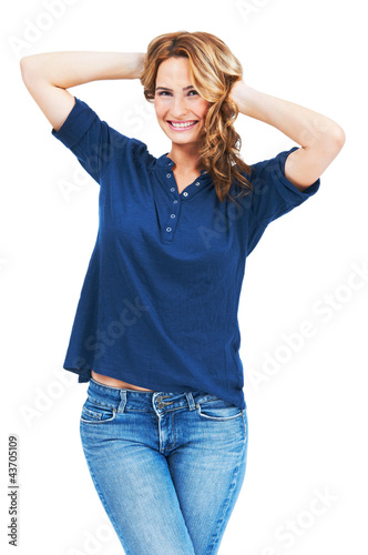 Photo: Giving that gorgeous hair a ruffle! Giving that gorgeous hair a ruffle!