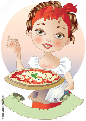 Vector: pizzottella pizzaiola pizzottella pizzaiola