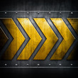 forward direction on metal plate