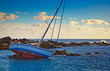 Boat on the Rocks