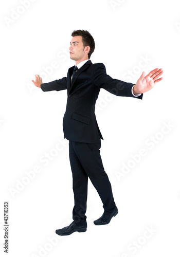 Photo: Business man isolated Business man isolated