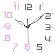 Photo: wall clock isolated on white background showing time wall clock isolated on white background showing time