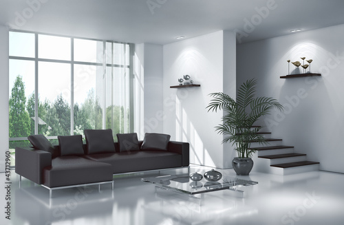 Illustration: Living room Living room