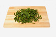 Foto: Chillies On A Chopping Board Chillies On A Chopping Board