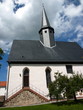 Treppenaufgang der evangelischen Kirche in Wettenberg