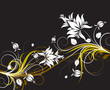 Abstract floral background