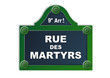 rue des Martyrs