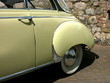 Pastellfarbener Fünfziger Jahre Oldtimer bei den Golden Oldies