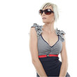 Frau mit Sonnebrille