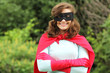 Photo: Smiling super hero girl Smiling super hero girl