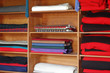 Textiles on Shelves