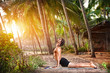 Yoga in tropic