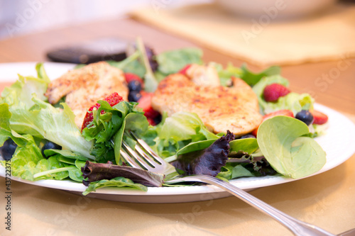Photo: Lettuce salad with fruit Lettuce salad with fruit