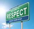 Respect concept.