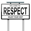 Respect concept.