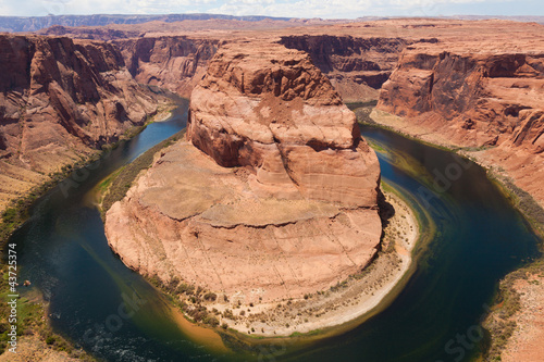 Photo: Horseshoe bend of Colorado river in Page Arizona Horseshoe bend of Colorado river in Page Arizona