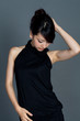 Photo: Beautiful elegant woman. Portrait of asian. Beautiful elegant woman. Portrait of asian.