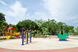 Photo: Playground in the park. Playground in the park.