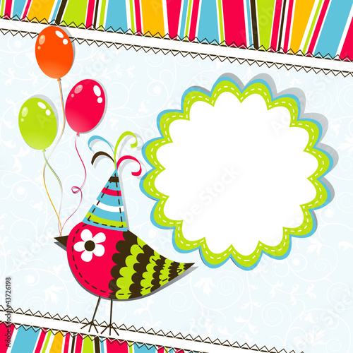 Vektor: Template greeting card, vector Template greeting card, vector