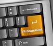 Keyboard Illustration "eProcurement"