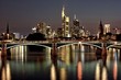 Frankfurt am Main (im Vordergrund Ignatz-Bubis-Brücke) - 2012